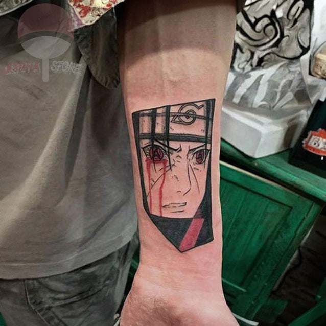 Itachi Temporary Tattoo