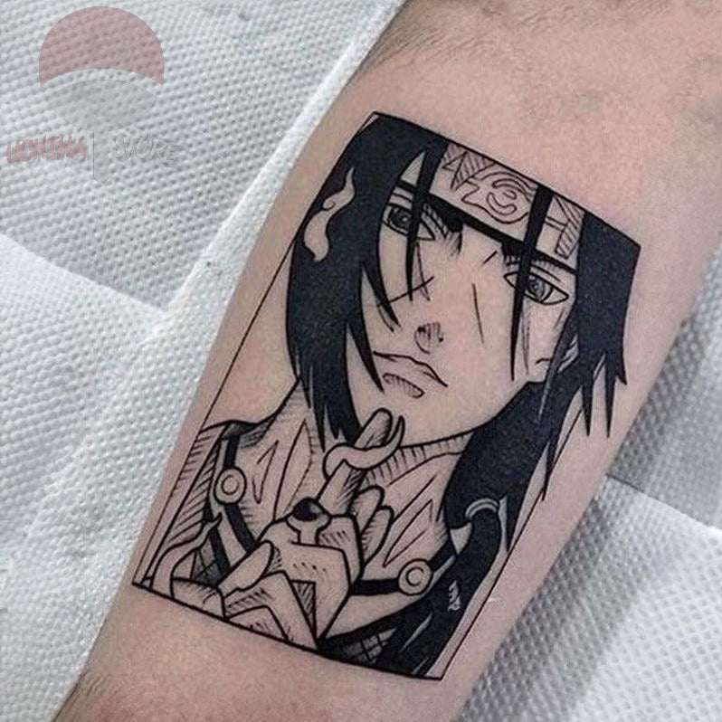 Itachi Temporary Tattoo