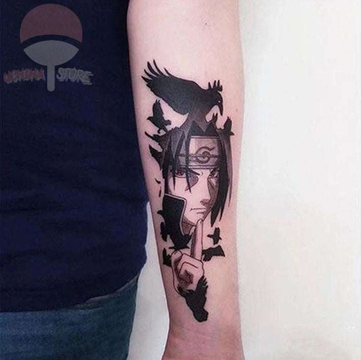 Itachi Temporary Tattoo