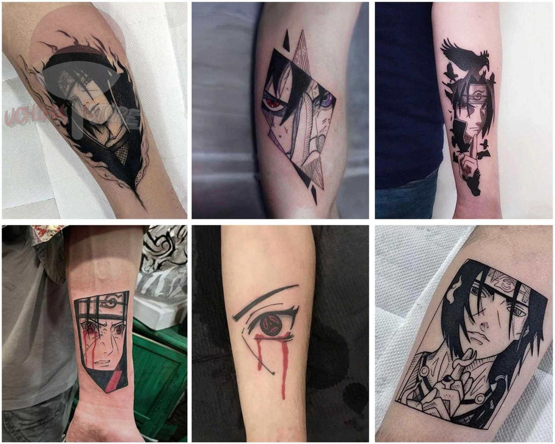 Itachi Temporary Tattoo