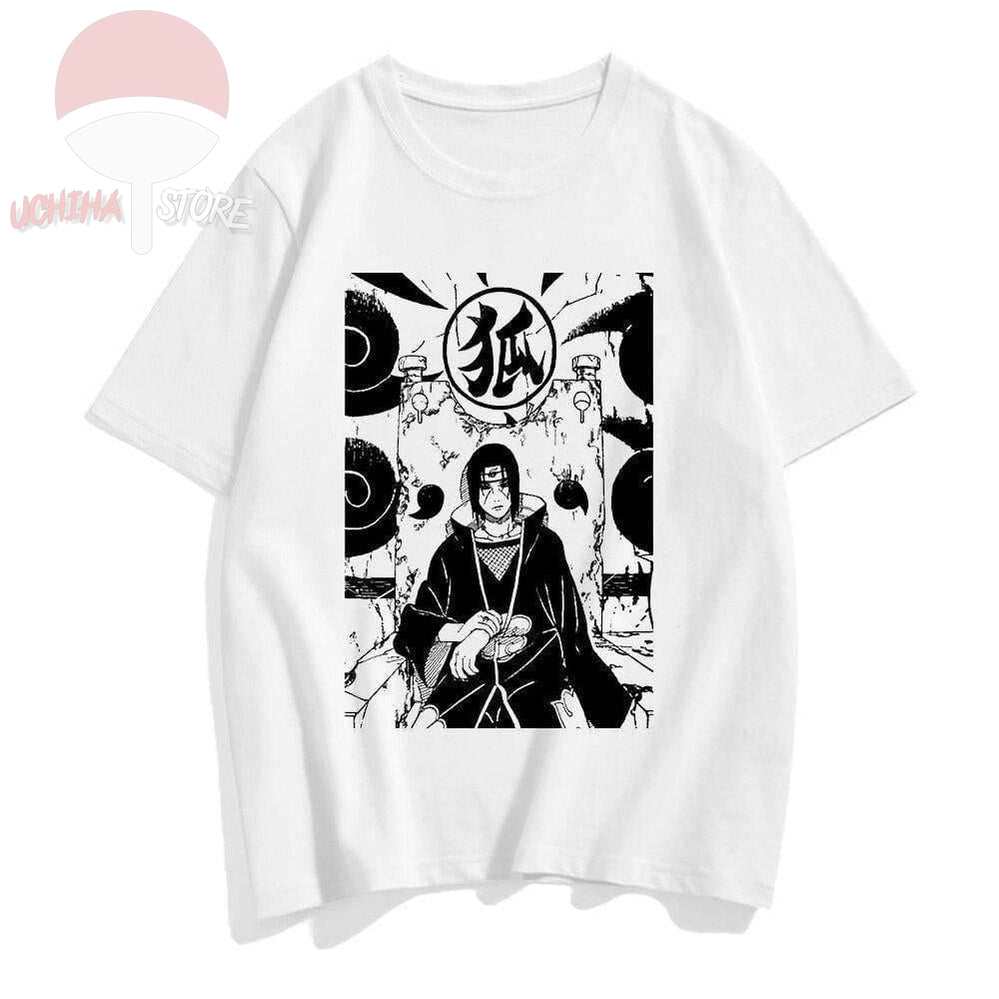 Itachi Uchiha Black/White T-shirt