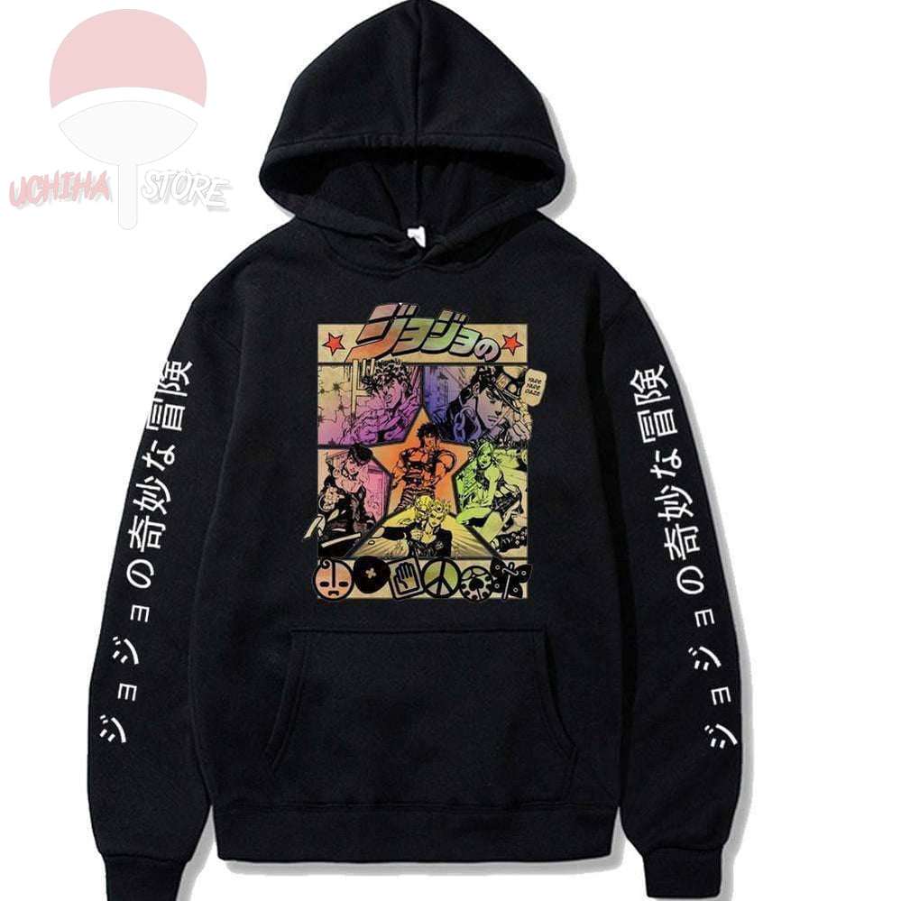 Jojo's Bizarre Adventure Hoodie for Fans | Uchiha Store