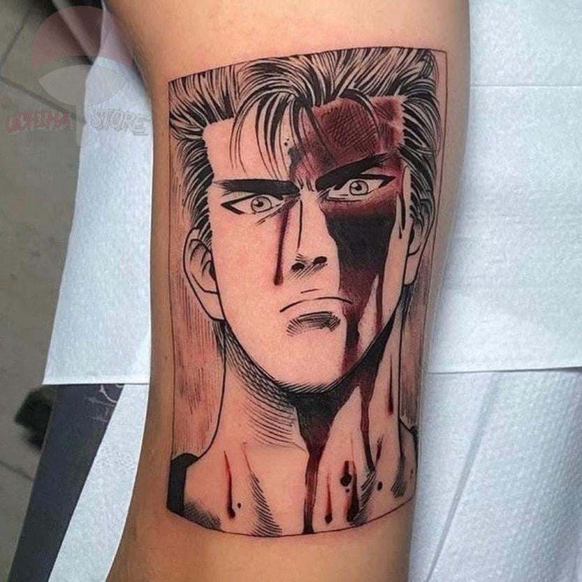 Kaede Rukawa Temporary Tattoo