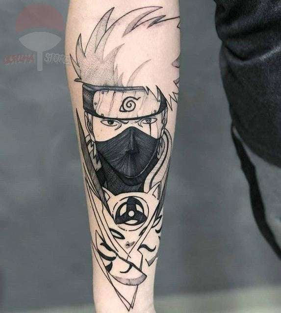 Kakashi Temporary Tattoo