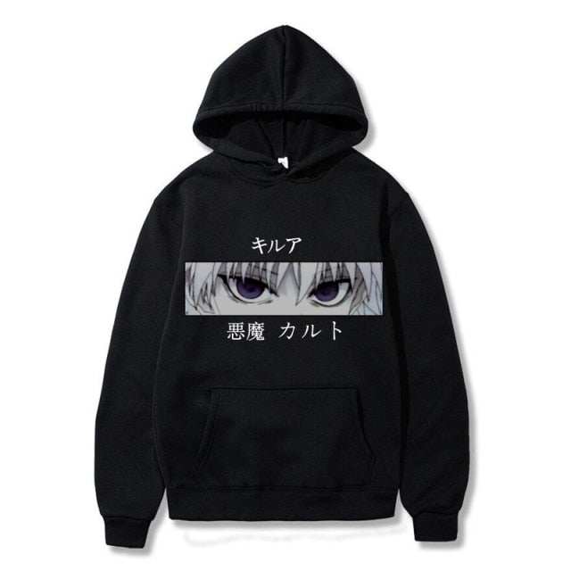Killua's Death Stare Hoodie - Hunter X Hunter