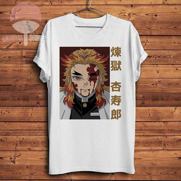 Kyojuro Rengoku Bleeding T-shirt