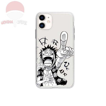 Laughing Luffy iPhone Case