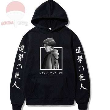 Levi Back AOT Hoodie