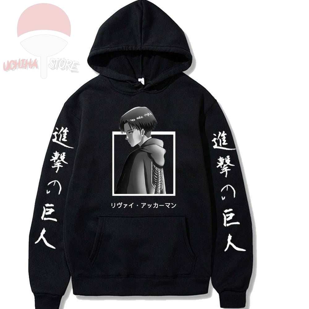 Levi Back AOT Hoodie