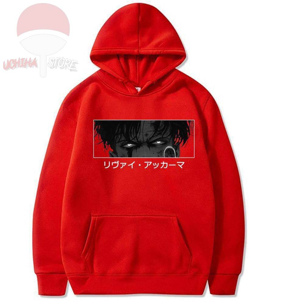 Levi Madness Attack On Titan Hoodie