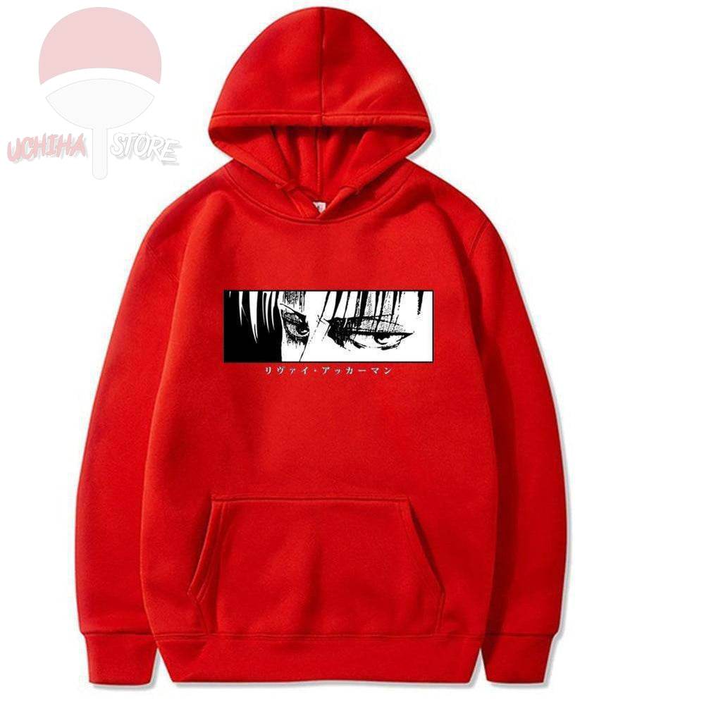 Levi's Eyes Attack on Titan Hoodie