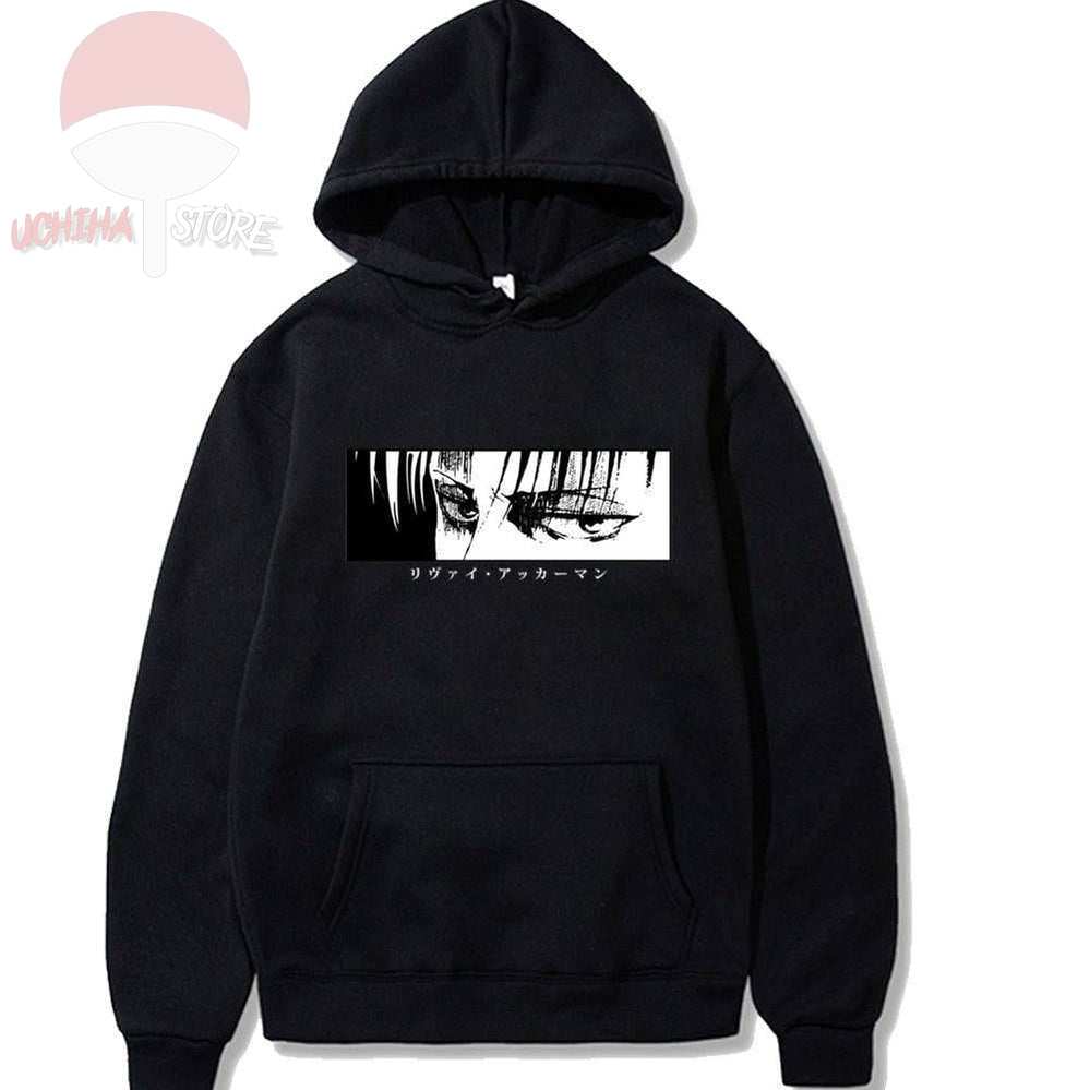 Levi's Eyes Attack on Titan Hoodie