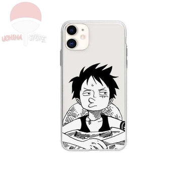 Luffy Duck Face iPhone Case