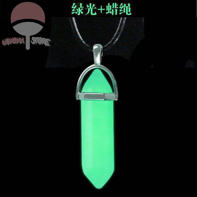 Naruto Firts Hokage Necklace Glowing in the Dark