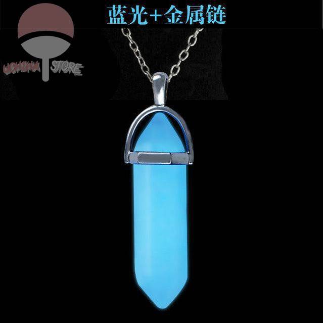 Naruto Firts Hokage Necklace Glowing in the Dark