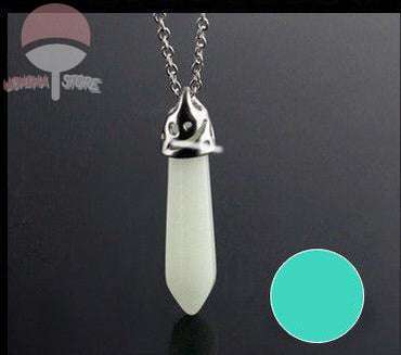 Naruto Firts Hokage Necklace Glowing in the Dark