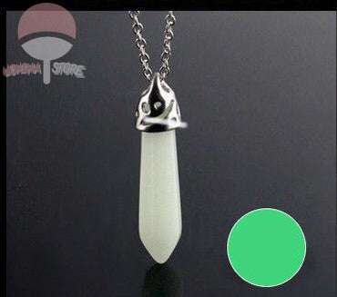 Naruto Firts Hokage Necklace Glowing in the Dark