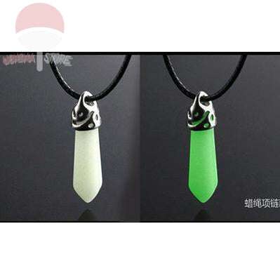Naruto Firts Hokage Necklace Glowing in the Dark
