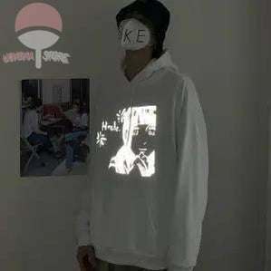 Naruto Hinata Reflective Hoodie