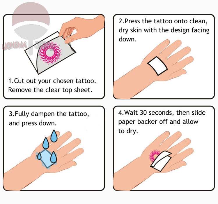 Naruto Temporary Tattoo