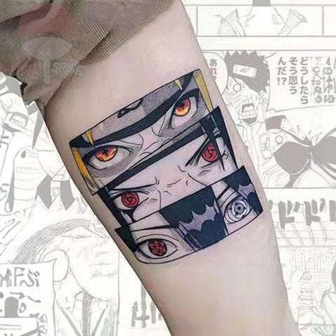 Naruto Temporary Tattoos