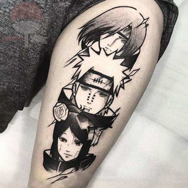 Naruto Temporary Tattoos