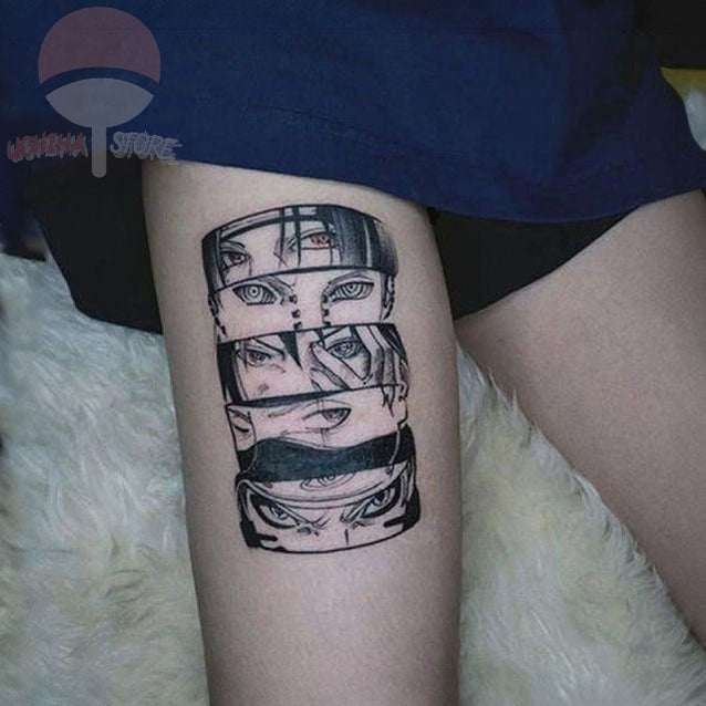 Naruto Temporary Tattoos
