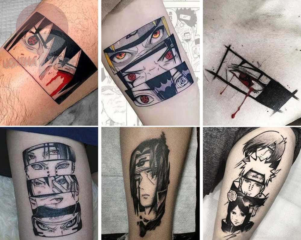 Naruto Temporary Tattoos