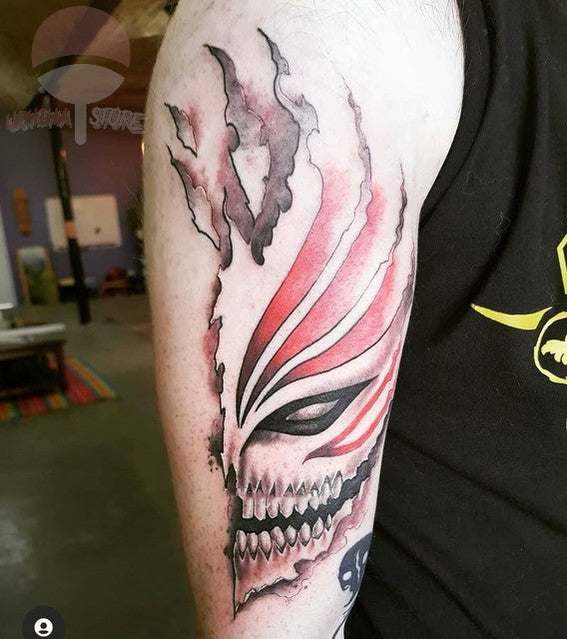 One Piece & Bleach Temporary Tattoo