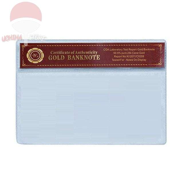 One Piece Gold Foil Banknote