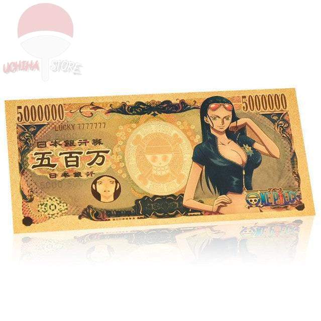 One Piece Gold Foil Banknote