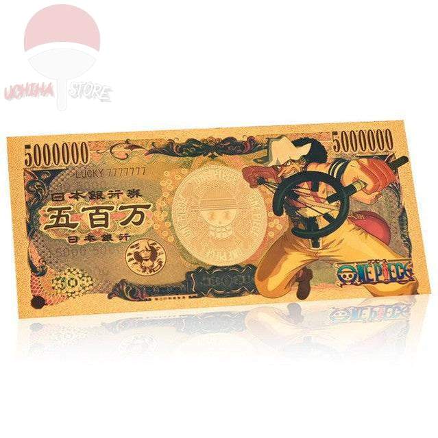 One Piece Gold Foil Banknote