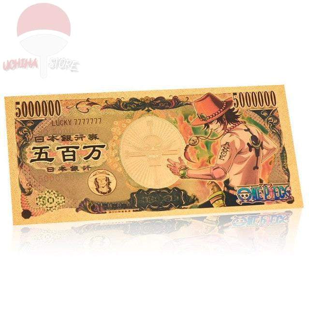 One Piece Gold Foil Banknote