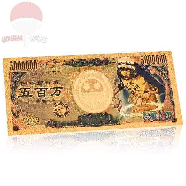 One Piece Gold Foil Banknote