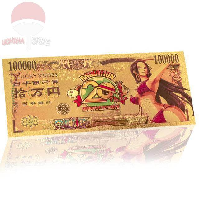 One Piece Gold Foil Banknote