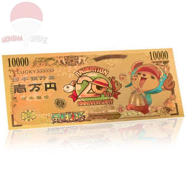 One Piece Gold Foil Banknote