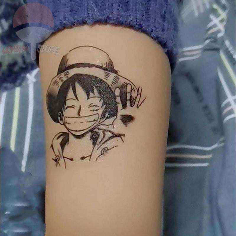One Piece Luffy Temporary Tattoo