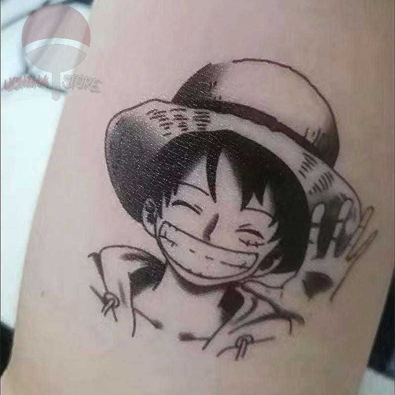 One Piece Luffy Temporary Tattoo