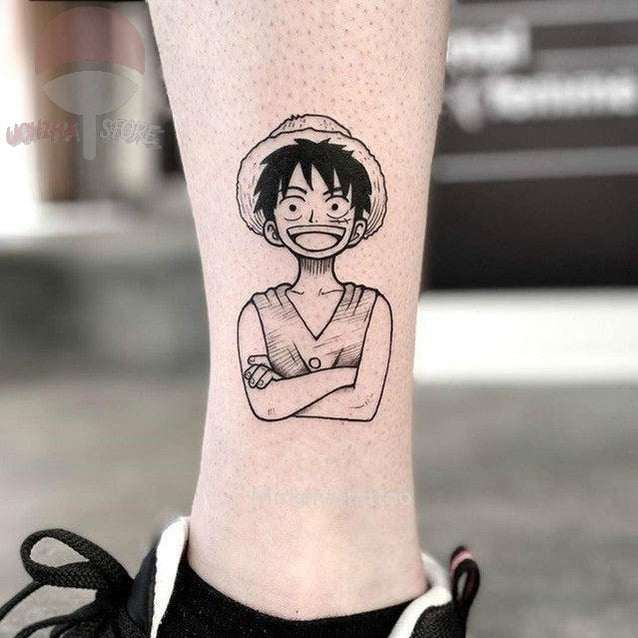 One Piece Luffy, Zoro, Law Ace, Skull Temporary Tattoos