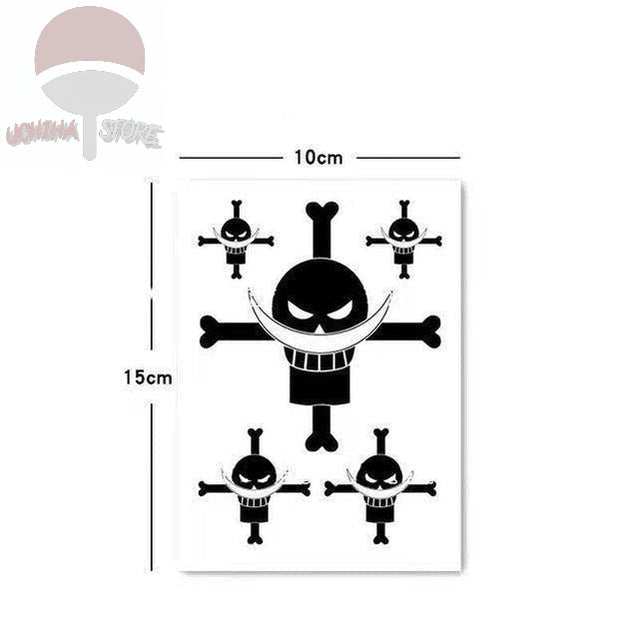 One Piece Temporary Tattoos