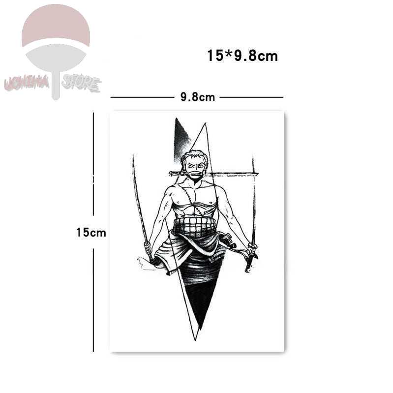 One Piece Temporary Tattoos