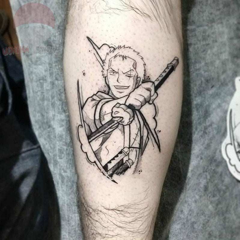 One Piece Temporary Tattoos