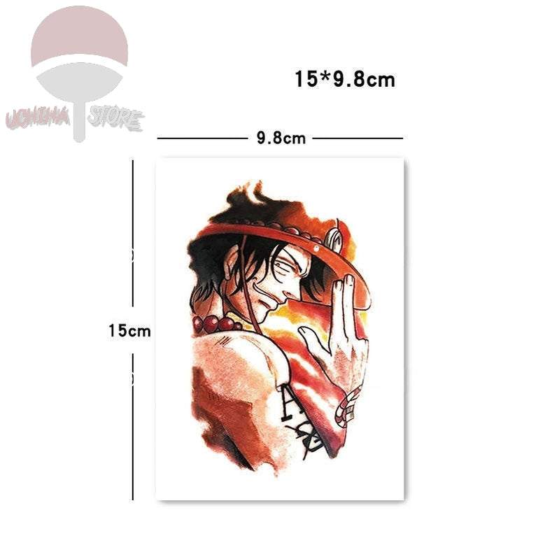 One Piece Temporary Tattoos