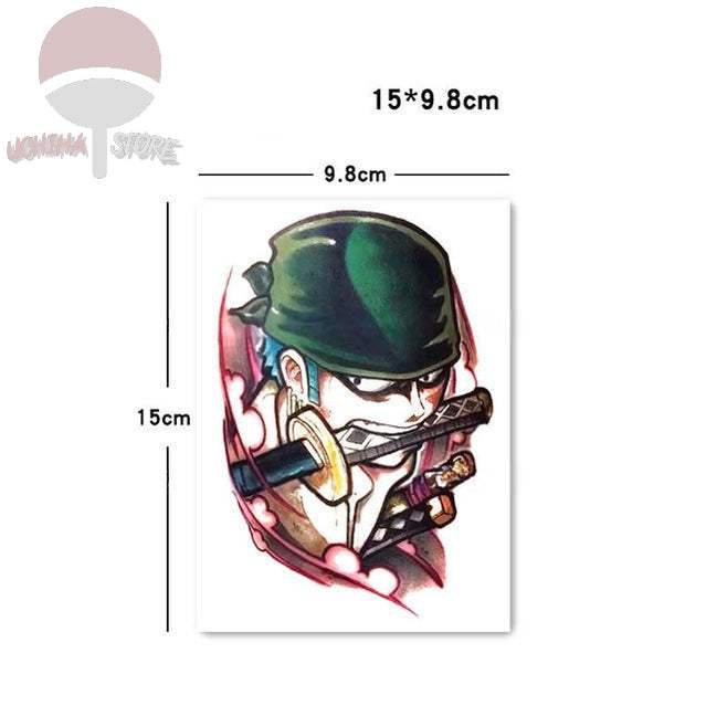 One Piece Temporary Tattoos