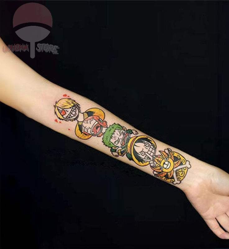 One Piece Temporary Tattoos