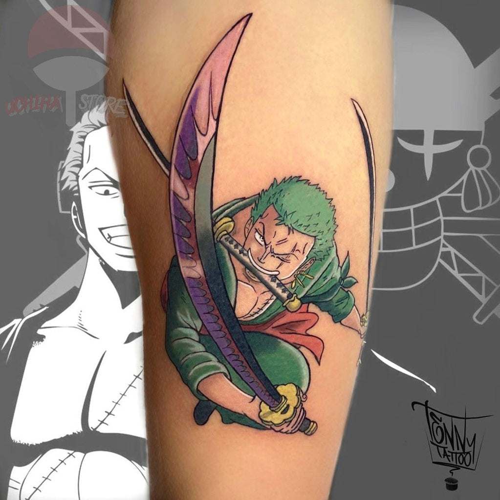 One Piece Temporary Tattoos