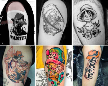 One Piece Temporary Tattoos