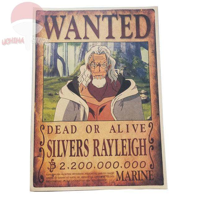 One Piece Wantet Dead Or Alive Poster 51x36cm