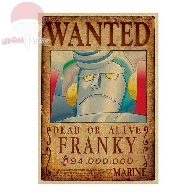 One Piece Wantet Dead Or Alive Poster 51x36cm