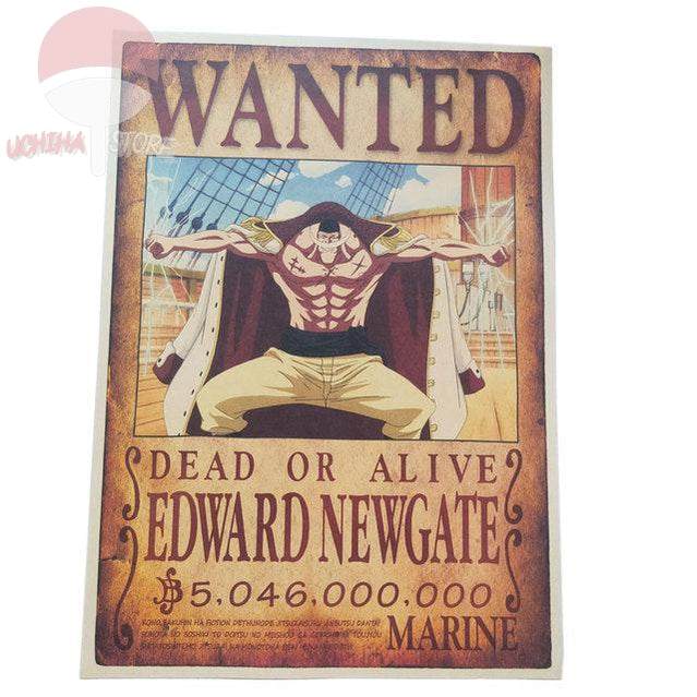 One Piece Wantet Dead Or Alive Poster 51x36cm